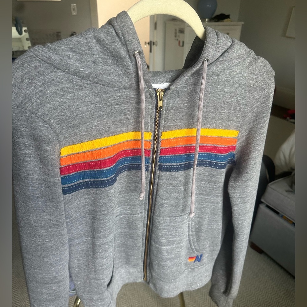 Aviator Nation 5 Strip Hoodie